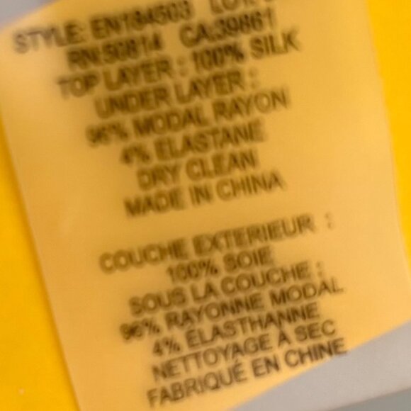 Elie Tahari White Silk Asymmetrical Layered Tank Top Small - Picture 7 of 8